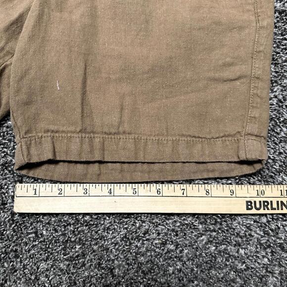 Banana Republic Shorts Women’s 30 Linen Blend‎ Brown 30x6 - Picture 4 of 7